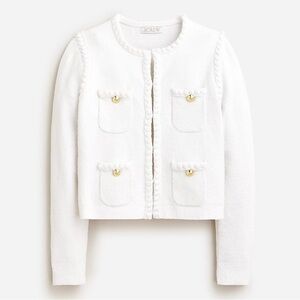 NWT JCrew Odette Boucle Lady Sweater
